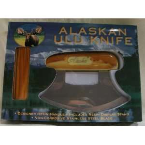  Alaskan Ulu Knife with Resin Handle
