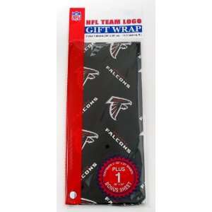  NFL Atlanta Falcons Wrapping Paper: Sports & Outdoors