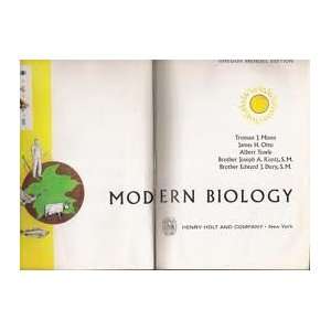    Modern Biology Truman J. Moon, Paul B. Mann, James H. Otto Books