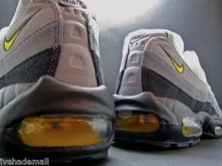Nike Air Max 95 Grey Tour Yellow Retro 609048 105 Sz 12  