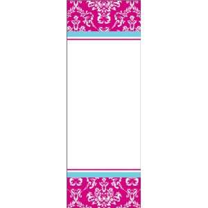  Three Designing Women Designer Bookmarks, Pink Toile 