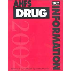 Ahfs Drug Information:  Magazines