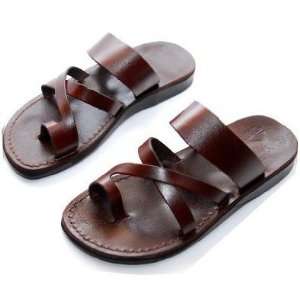Shepherds Field Style II   Unisex Leather Biblical Sandals from the 
