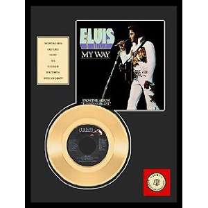  Elvis Presley   My Way Framed Gold Record (w/sleeve): Home 