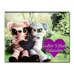  Zodiac Kitten Calendar Art / photography Wall Calendar by 