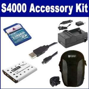  Nikon Coolpix S4000 Digital Camera Accessory Kit includes 