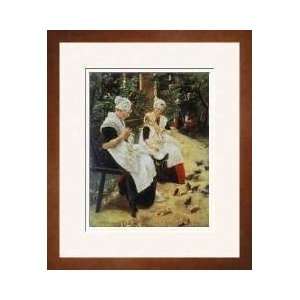  Orphan Girls In The Garden Amsterdam Framed Giclee Print 