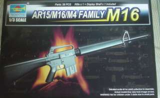 TRUMPETER 1/3   AR15/M16/M14 FAMILY M16 KIT  