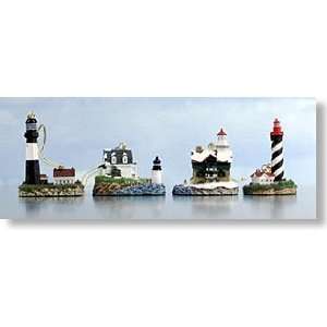  Harbour Lights Lighthouse Ornament (Set Of 4)