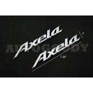  AXELA Emblem Badge (2 Pieces) Automotive