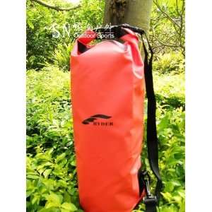 15l dry bag waterproof bag for kayak canoe rafting camping red  