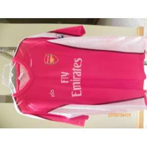  Azhar Arsenal Fly Emirates Soccer Sport Jersey # 4 