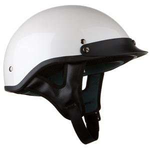  Kerr Shorty Helmet   Large/Pearl White Automotive