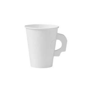  SOLO Cup Company Polycoated Hot Paper Cups with Handles, 8 