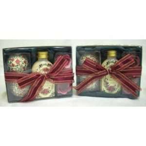  Wild Rose Shea Butter Bath and Body Gift Set by Bath 