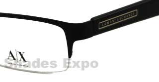 NEW Armani Exchange Eyeglasses AX 149 BLACK 10G AX149 AUTH  