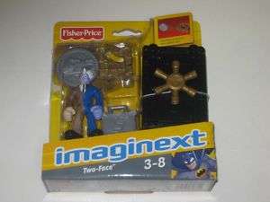 Imaginext DC Super Friends TWO FACE Toy Figure Set L@@K  