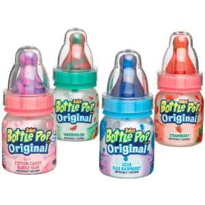 The Topps Company Baby Bottle Pop Original Candy, 1.1 Ounce Assorted 