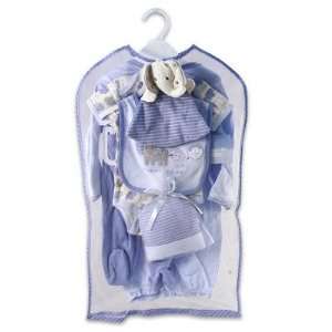  Baby Layette Gift Set For Boys   7pc in Garment Bag: Baby