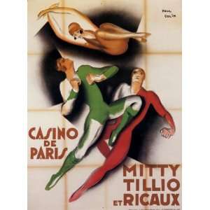  DANCE CASINO DE PARIS MITTY TILLIO RICAUX THEATRE FRANCE 