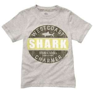  Carters Grey Shark Charmer T Shirt GREY 24 Mo Baby