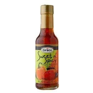 Grace Sweet N Spicy Hot Pepper Sauce Mild 142ml, 5oz, Made in Jamica