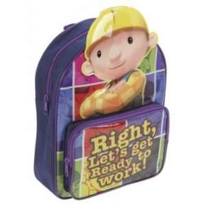 Bob The Builder OFFICIAL Backpack Rucksack School Bag  