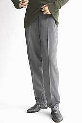 NEW RICK OWENS CLASSIC WOOL/CASHMERE PANTS RO3350 grey, black in shop 