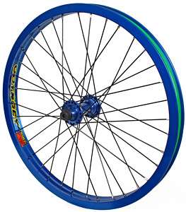Odyssey Hazard Lite Vandero 2 Front BMX Wheel  NEW BLUE  