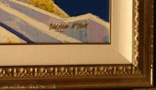 Barbara McCann Greek Isles II Framed Hand Signed Numbered Artwork 