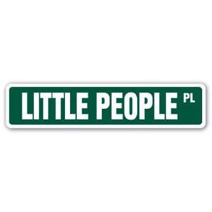   LITTLE PEOPLE Street Sign short stature LPA gift Patio, Lawn & Garden