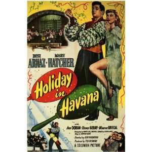 Holiday in Havana Movie Poster (11 x 17 Inches   28cm x 44cm) (1949 