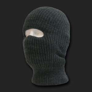   Grey Single Hole Knit Ski Mask / Tactical Mask: Everything Else