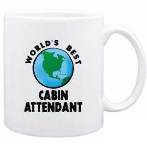  New  Worlds Best Cabin Attendant / Graphic  Mug 