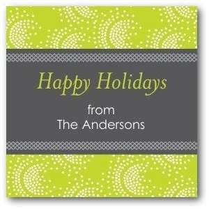  Personalized Holiday Gift Tag Stickers   Festive Fanfare 