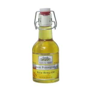Lemon Pomegranate Infused Rice Bran Oil, 8.5 Oz.:  Grocery 