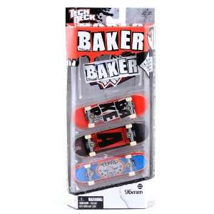  Tech Deck 3 Pack Baker Skateboards Toys & Games