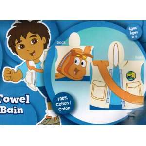 Go Diego Go Hooded Bath Towel: Baby