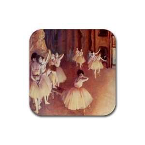  Dress Rehearsal of the Ballet on the Stage By Edgar Degas 