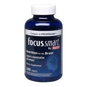  Focus Smart Compare to FOCUSfactor, 240 Tablets Health 