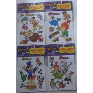   Stick Stickers Set of 4 Barney, Bam  Bam, Pebbles, Fred Toys & Games