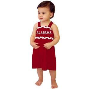  Alabama Crimson Tide Toddler Crimson Braided Dream Dress 