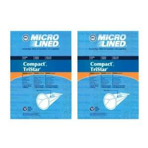  DVC Brand Compact Tristar Microlined Vacuum Bags (12 Pk 
