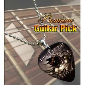  Disturbed Asylum Premium Guitar Pick Necklace: Musical 