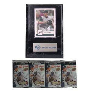     Tampa Bay Rays Scott Kazmir with FREE 4 packs Sports Collectibles