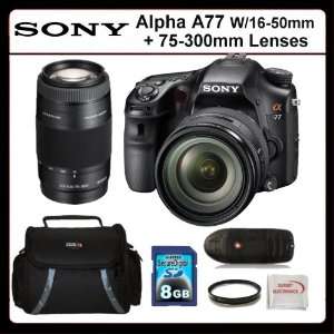  Sony Alpha A77 Kit Includes: Sony Alpha A77 Digital Camera 