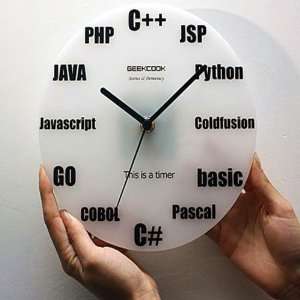  Cool Clocks the Programming Languages Clock
