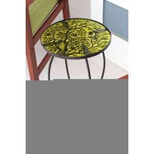  Tree of Life Round Glass Table: Patio, Lawn & Garden
