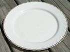 Trianon White by Arcopal Large Dinner Plate gold trim