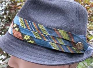 Goorin Bros Goorin Royal Charcoal Gray Fedora Hat 22  